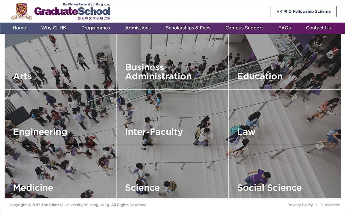 cuhkgraduateschooladmission listingpage