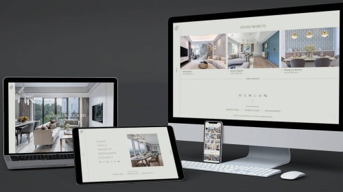 網頁設計: Grande Interior (CMS Development and Integration)