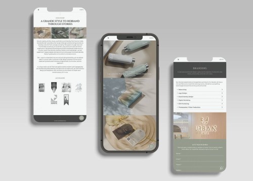 網頁設計: Grande Branding (CMS Development and Integration)