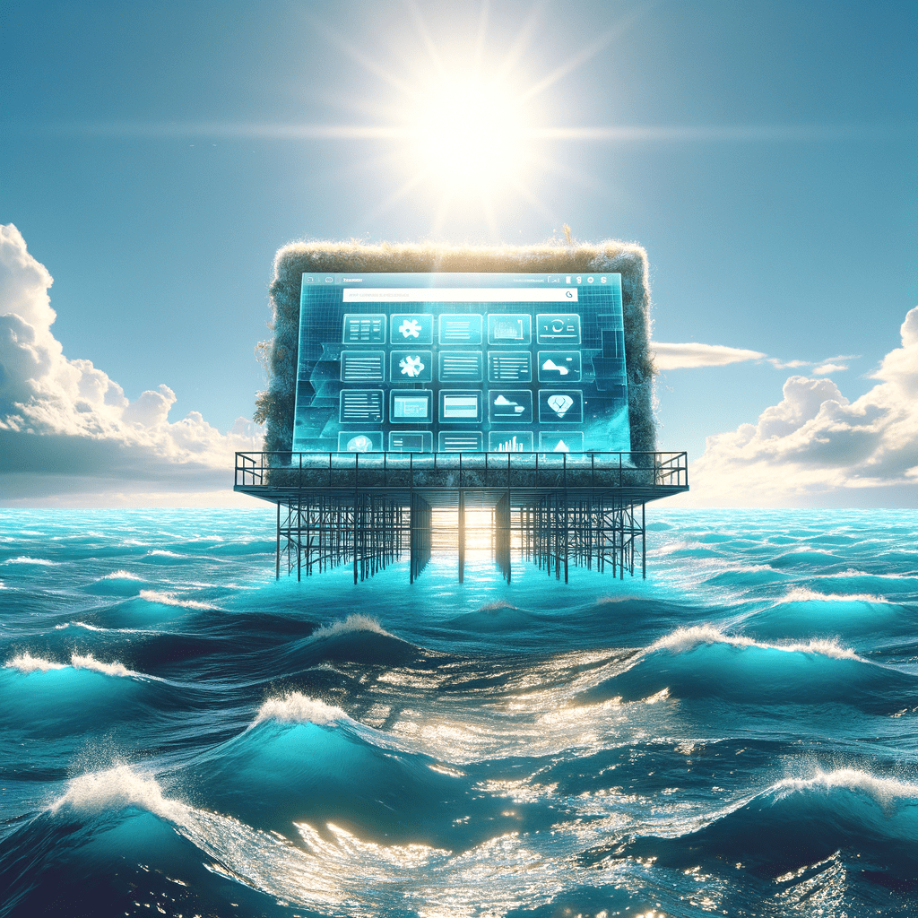 website_in_the_sea